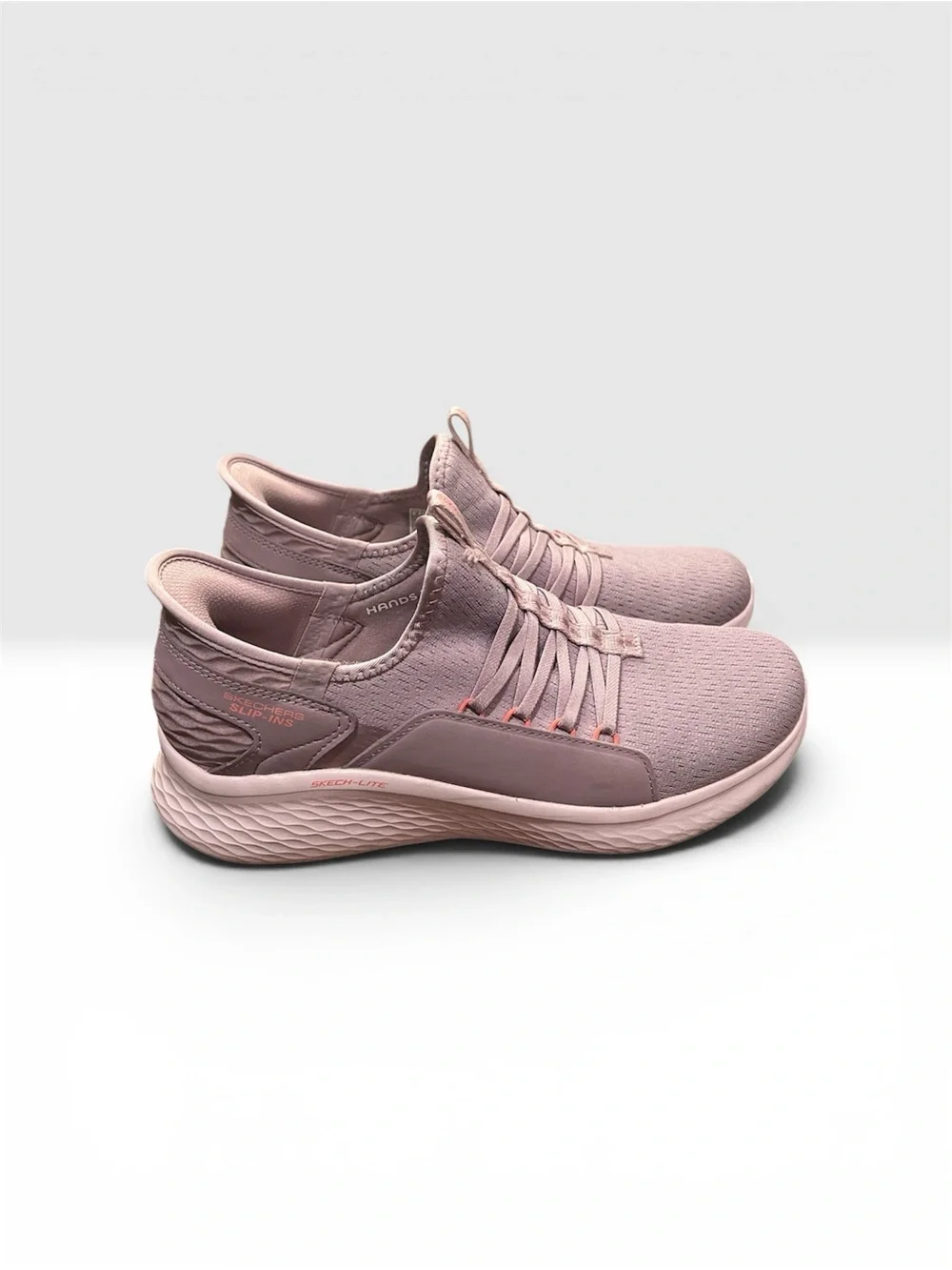 Skechers Hands Free Ladies Lavender Slip-On Athletic Sneakers